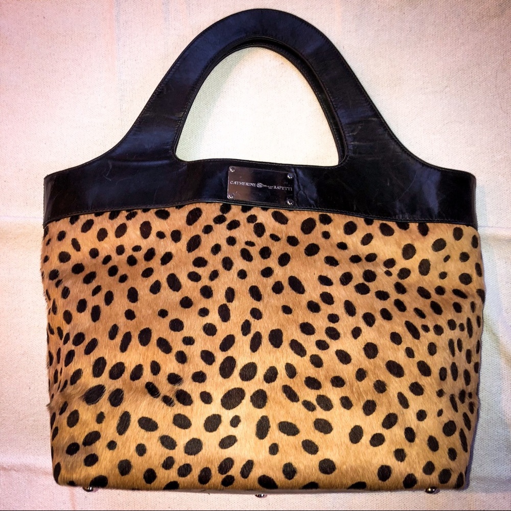 “Margaret Tote” Leopard Print